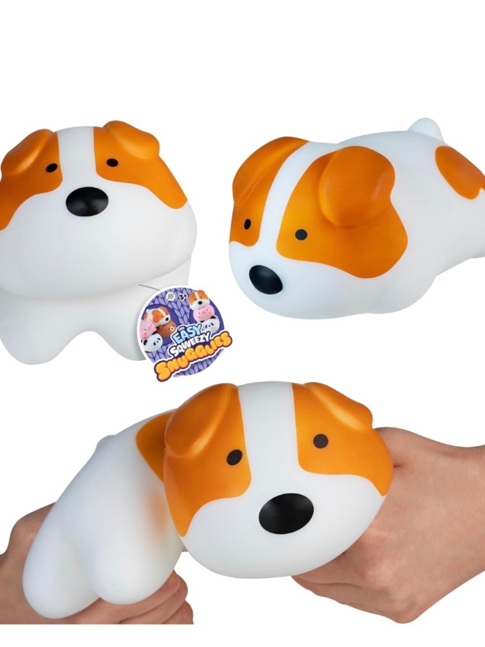 ORB Easy Sqweezy Jumbo Squishy Dog